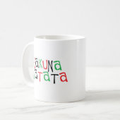 Hakuna matata kaffeetasse (Vorderseite Links)