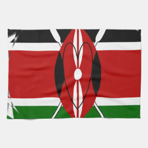 Hakuna matata Karaibu Kenya Küchentuch