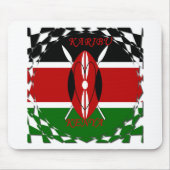 Hakuna matata Karaibu Kenya Mousepad (Vorne)