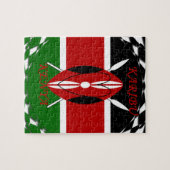 Hakuna matata Karaibu Kenya Puzzle (Horizontal)