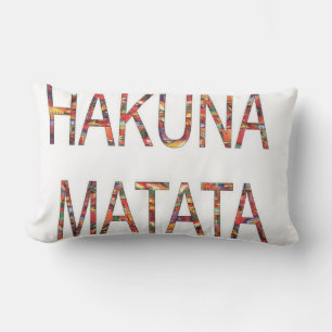 Hakuna Matata Kein Problem Lendenkissen