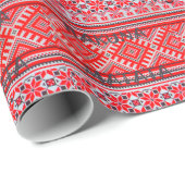 Hakuna Matata - Keine Sorge Swahili Art Collection Geschenkpapier (Rolleneckpunkt)