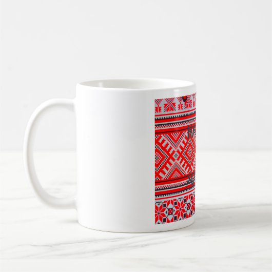 Hakuna Matata - Keine Sorge Swahili Art Collection Kaffeetasse (Links)