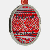 Hakuna Matata - Keine Sorge Swahili Art Collection Silbernes Ornament (Rechts)