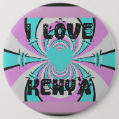 Hakuna Matata Kenia Button (Vorderseite)