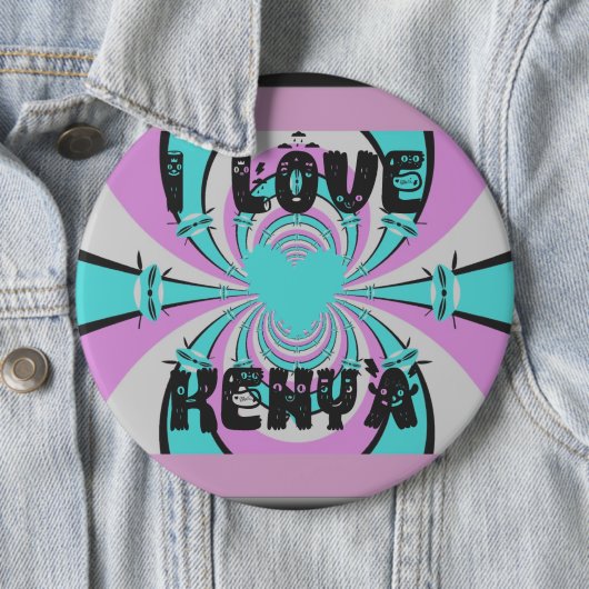 Hakuna Matata Kenia Button (Beispiel)