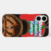 Hakuna Matata Kenya Art Print Case-Mate iPhone Hülle (Rückseite (Horizontal))