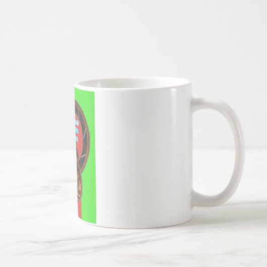 Hakuna Matata Kenya Art Print Kaffeetasse (Rechts)