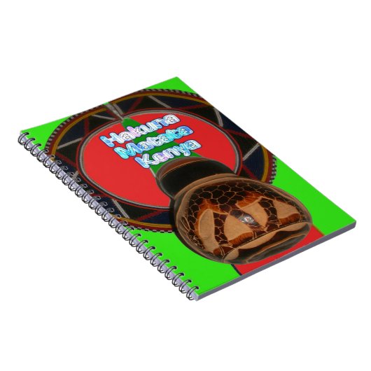 Hakuna Matata Kenya Art Print Notizblock (Rechte Seite)