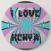 Hakuna Matata Kenya Button (Vorderseite)