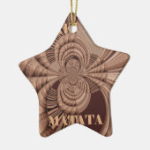 Hakuna Matata Kenya Giraffe Safari Woven Sourveni Keramikornament (Links)