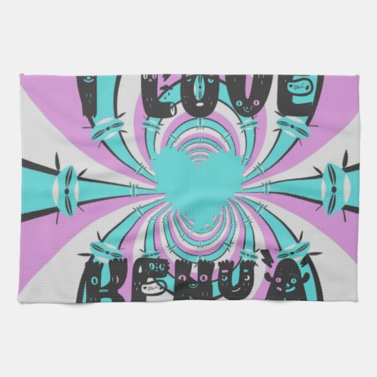 Hakuna Matata Kenya Handtuch (Horizontal)