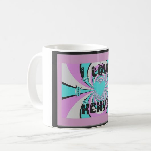 Hakuna Matata Kenya Kaffeetasse (Vorderseite Links)