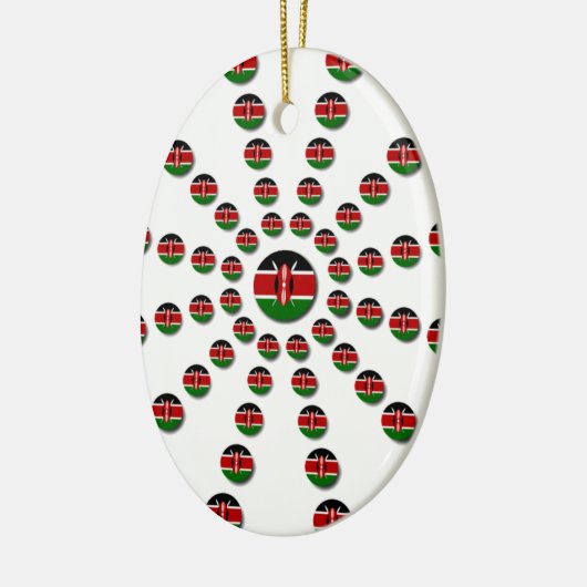 Hakuna Matata Kenya Keramikornament (Links)