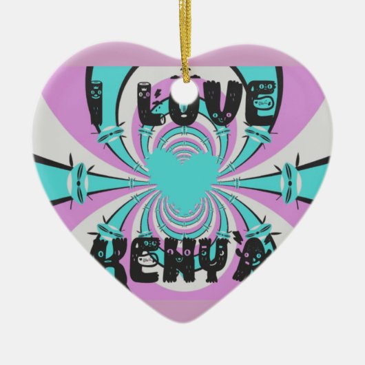 Hakuna Matata Kenya Keramikornament (Vorne)