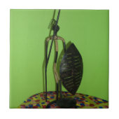 Hakuna Matata Kenya Maasai Fliese (Vorderseite)