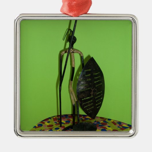 Hakuna Matata Kenya Maasai.JPG Ornament Aus Metall (Vorne)