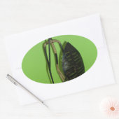 Hakuna Matata Kenya Maasai.JPG Ovaler Aufkleber (Umschlag)