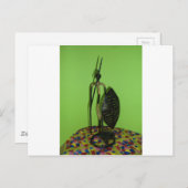 Hakuna Matata Kenya Maasai.JPG Postkarte (Vorne/Hinten)