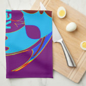 "Hakuna Matata Kenya" Schmetterlingskunst Print/Gr Geschirrtuch (Viertel Falte)