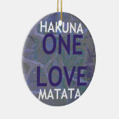 HAKUNA MATATA KERAMIK ORNAMENT (Rechts)