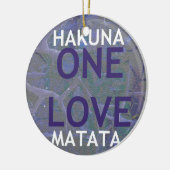 HAKUNA MATATA KERAMIK ORNAMENT (Links)