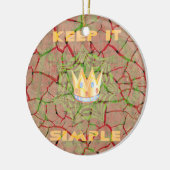 Hakuna matata keramik ornament (Links)