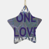 HAKUNA MATATA KERAMIK ORNAMENT (Rechts)