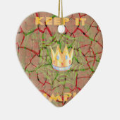 Hakuna matata keramikornament (Rechts)