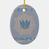 Hakuna matata keramikornament (Vorne)