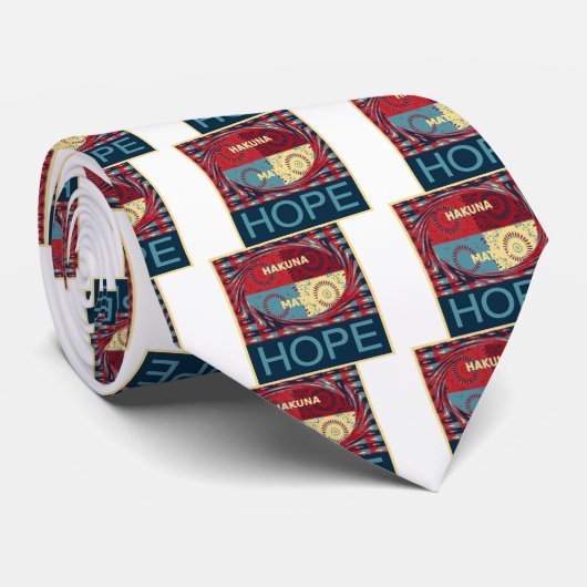 Hakuna matata krawatte (Gerollt)