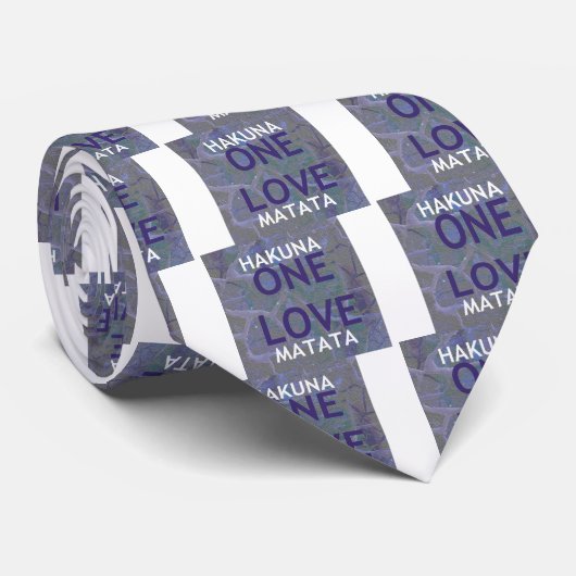 HAKUNA MATATA KRAWATTE (Gerollt)