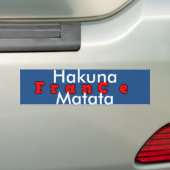 HAKUNA MATATA - Kundenspezifische Produkte Autoaufkleber (Auf Auto)