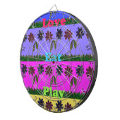 Hakuna Matata Liebe Eat Play.png Dartscheibe (Vorderseite rechts)