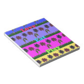 Hakuna Matata Liebe Eat Play.png Notizblock (angewinkelt)