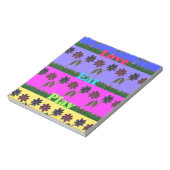 Hakuna Matata Liebe Eat Play.png Notizblock (Rotiert)