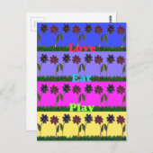 Hakuna Matata Liebe Eat Play.png Postkarte (Vorne/Hinten)