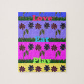 Hakuna Matata Liebe Eat Play.png Puzzle (Vertikal)