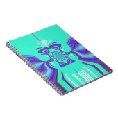 Hakuna Matata Lila Mischung Notizblock (Rechte Seite)