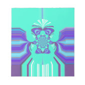 Hakuna Matata Lila Mischung Notizblock (Vorderseite)