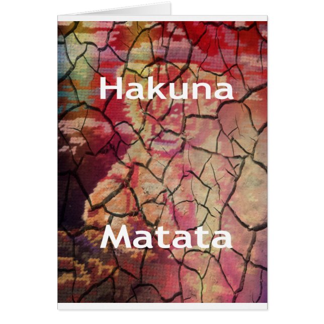 Hakuna Matata Lion Cub Design (Vorne)