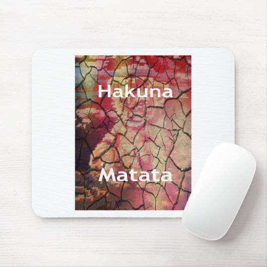 Hakuna Matata Lion Cub Design Mousepad (Mit Mouse)