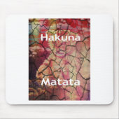 Hakuna Matata Lion Cub Design Mousepad (Vorne)