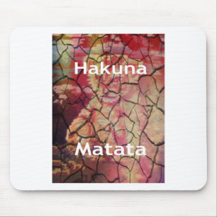 Hakuna Matata Lion Cub Design Mousepad
