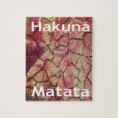 Hakuna Matata Lion Cub Design Puzzle (Vertikal)