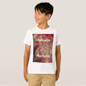 Hakuna Matata Lion Cub Design T-Shirt (Vorne ganz)