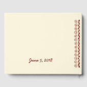 Hakuna Matata Lion Gästebuch (Rückseite)