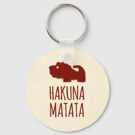 Hakuna Matata Lion Schlüsselanhänger