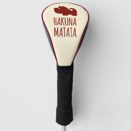 Hakuna Matata Löwe Golf Headcover