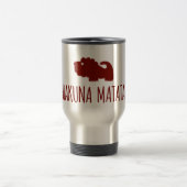Hakuna Matata Löwe Reisebecher (Mittel)